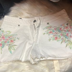 floral, Lauren Conrad boho shorts